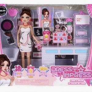 NEW! Dress To Impress Lana Deluxe Fashion Doll Set with Salon,HURRY! ALMOST GONE